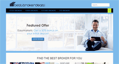 Desktop Screenshot of bestbrokerdeals.com